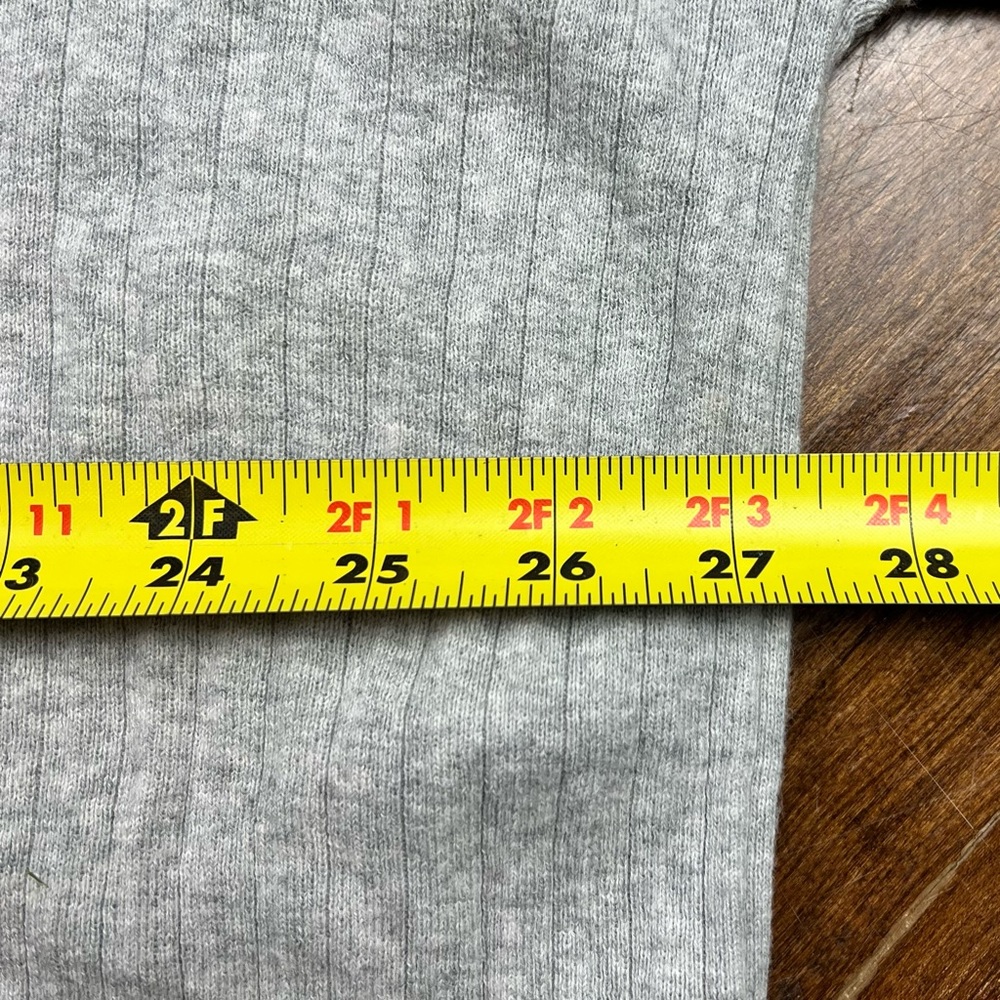 Cabi Womens Heather Gray Hi-lo V Neck Short Sleeve Casual Pullover Shirt Size XS - Picture 3 of 7